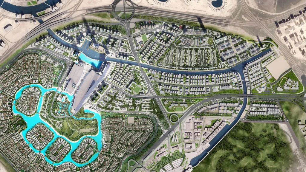 Meydan One Master Plan Infrastructure