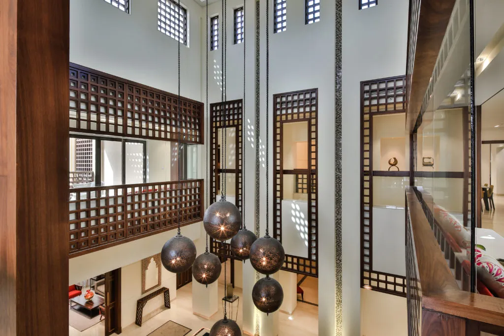 D1 Modern Arabic Show Mansion Interior Design