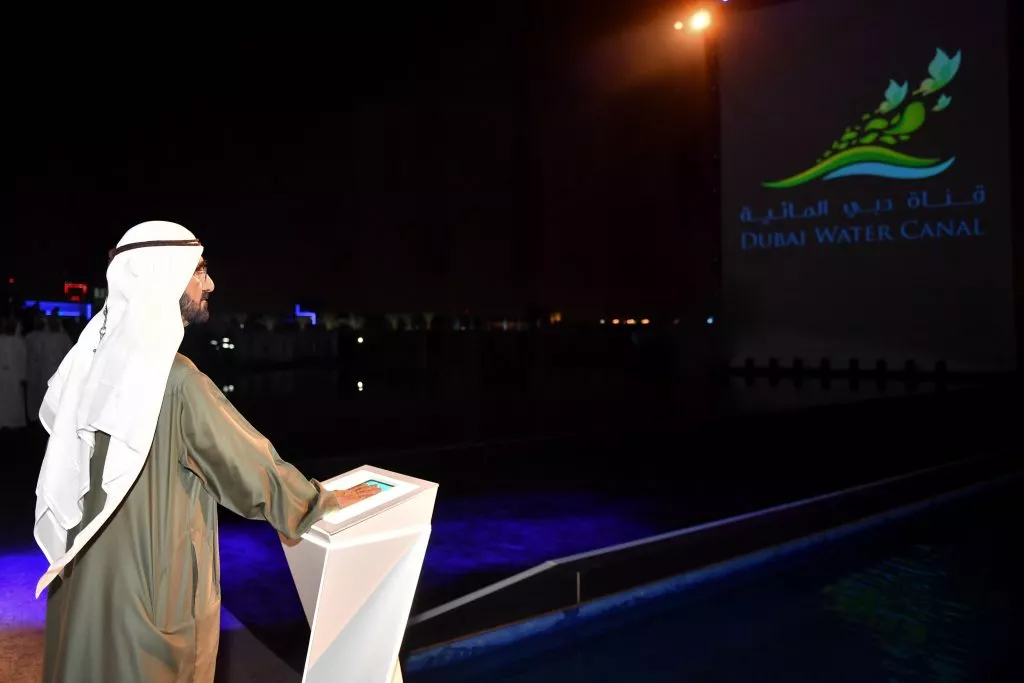 Dubai Water Canal Officially Opens