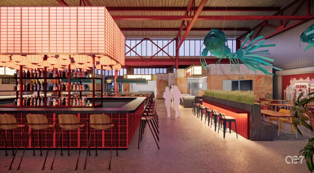 Construction begins on Novo Asian Food Hall in the Strip District