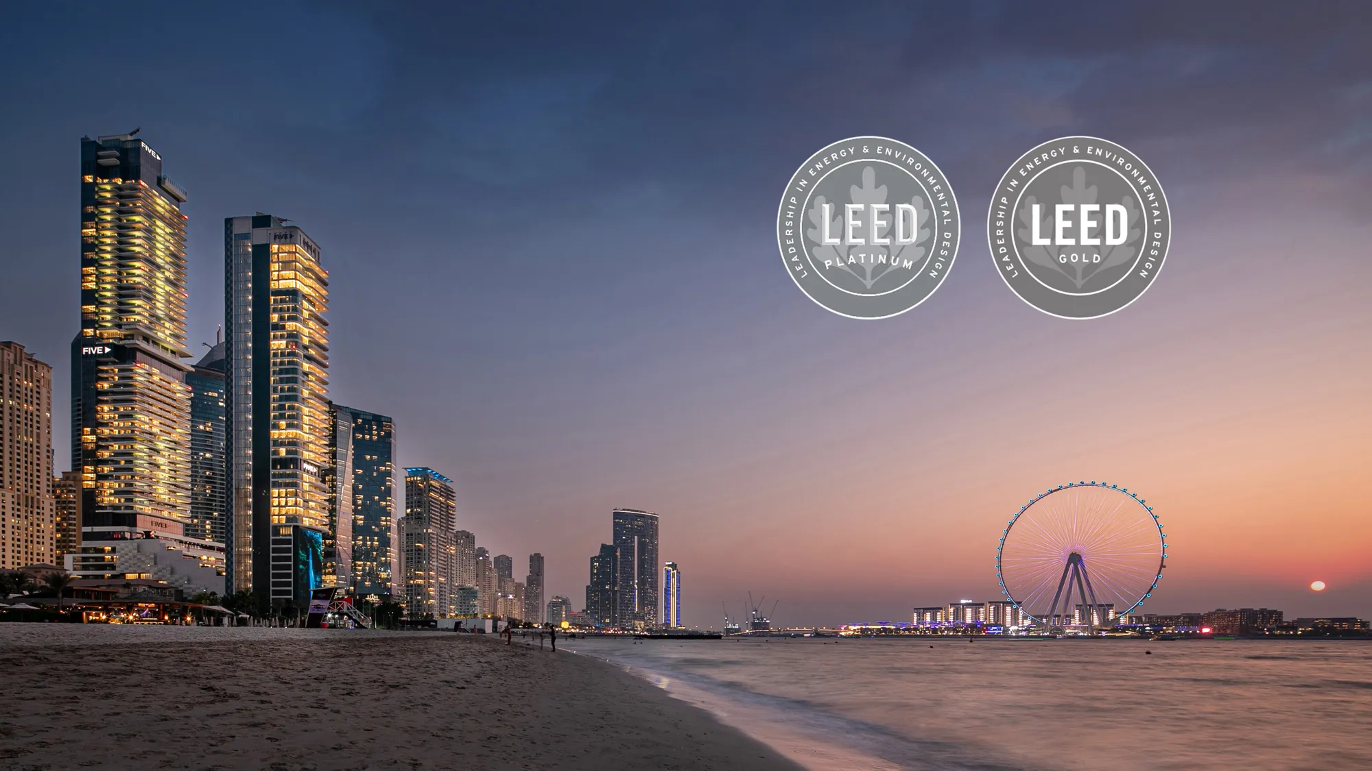 SENSORIA is now certified LEED Gold under LEED v4 BD+C New Construction.